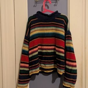 Vintage Jamie Scott Colorful Striped Sweater
